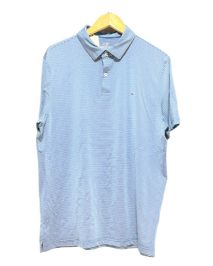 Vineyard Vines Blue Sport Polo T Shirt  For Men L