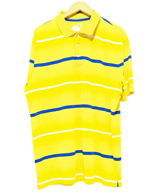 Chaps Yellow Sport Polo T Shirt  For Men XL
