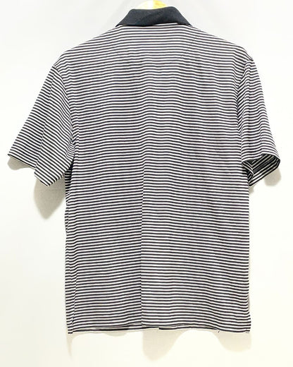 PGA Tour Black Sport Polo T Shirt  For Men M