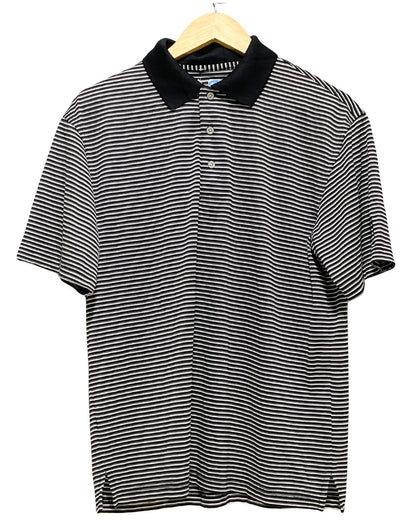 PGA Tour Black Sport Polo T Shirt  For Men M