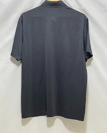 Under Armour Black Sport Polo T Shirt  For Men L