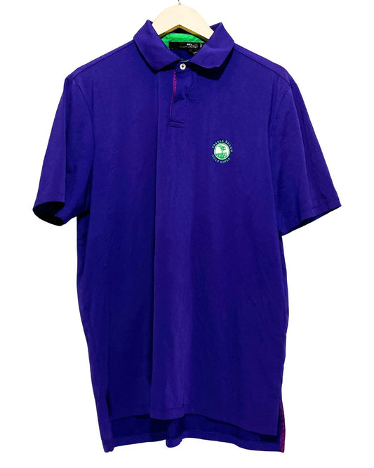 Ralph Lauren Purple Sport Polo T Shirt  For Men L