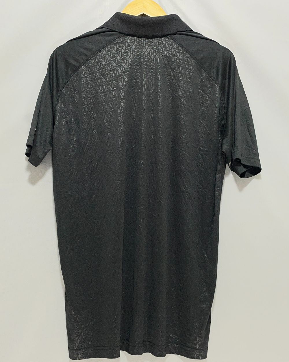 Russell Black Sport Polo T Shirt  For Men L