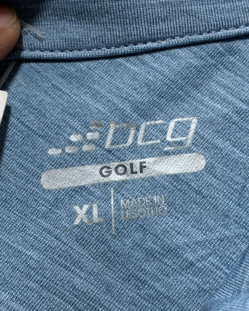 Bcg Blue Sport Polo T Shirt  For Men XL