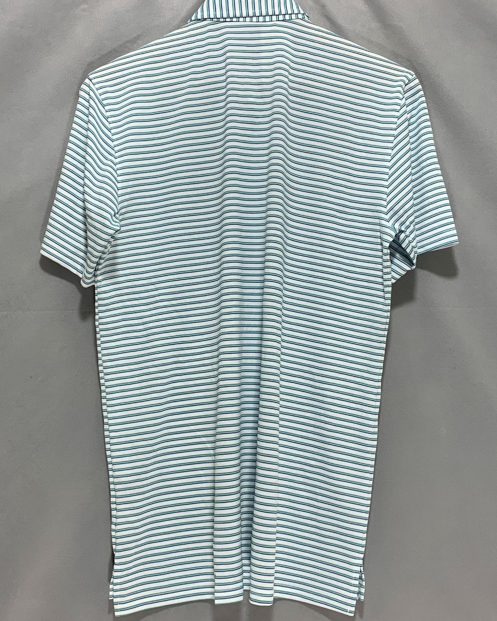 Holderness & Bourne Blue Sport Polo T Shirt  For Men M