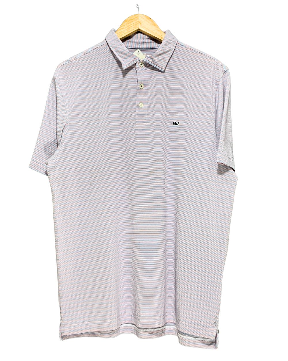 Vineyard Vines Blue Sport Polo T Shirt  For Men L