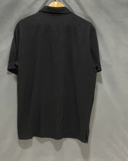 Ben Hogan Black Sport Polo T Shirt  For Men L