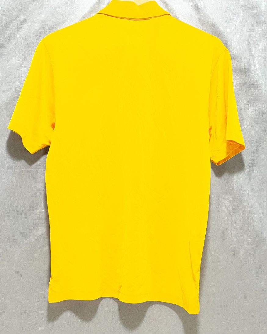 Under Armour Yellow Sport Polo T Shirt  For Men M