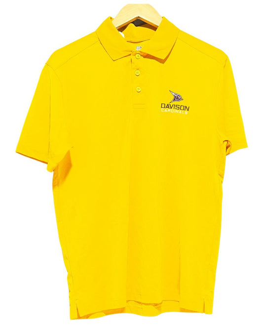 Under Armour Yellow Sport Polo T Shirt  For Men M