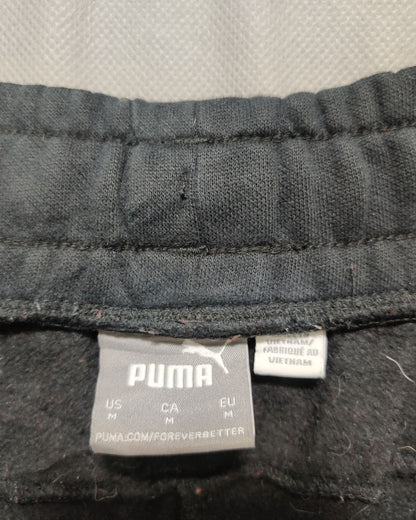 Puma Black Sport Winter Trouser For Men M