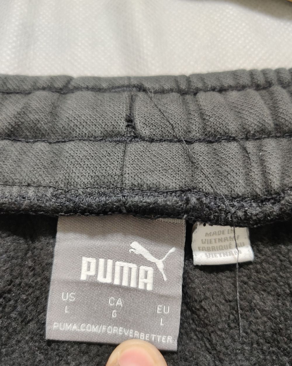 Puma Black Sport Winter Trouser For Men L