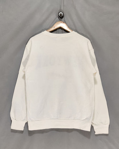 Peanuts White For Men Sport Sweatshirt M