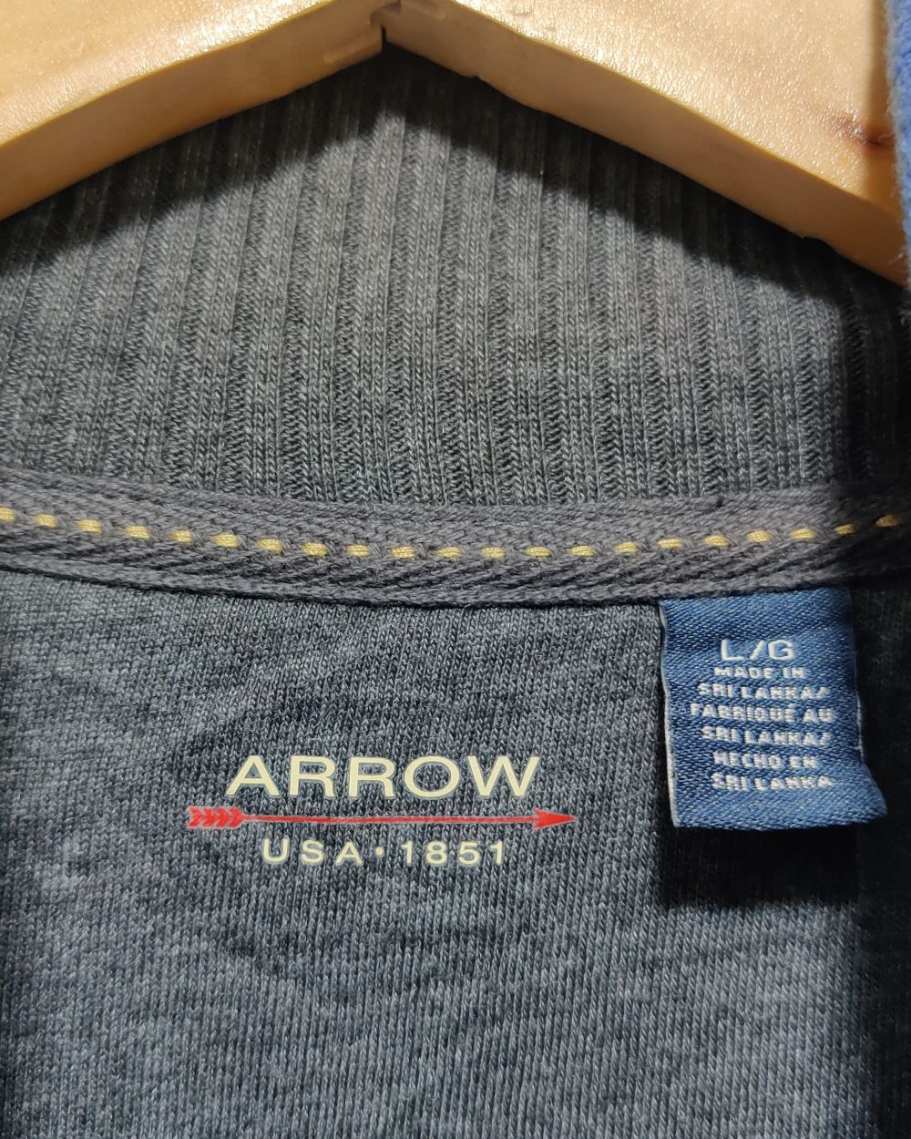 Arrow Blue For Men Sport Sweatshirt L