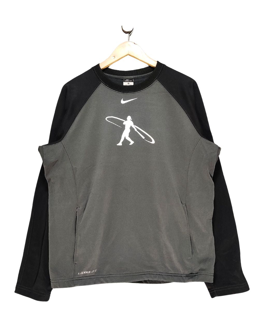 Nike Gray For Men Sport Sweatshirt M