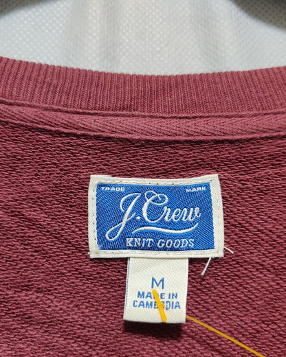 J. Crew Maroon For Men Sport Sweatshirt M