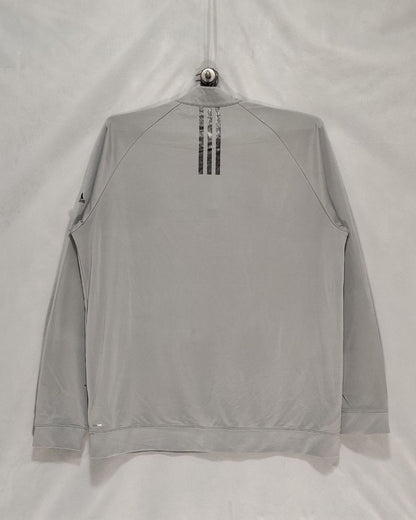 Adidas Gray For Men Sport Sweatshirt L