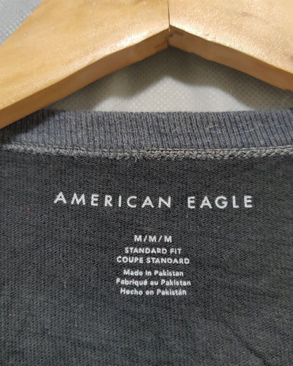 American Eagle White For Men Sport Sweatshirt M