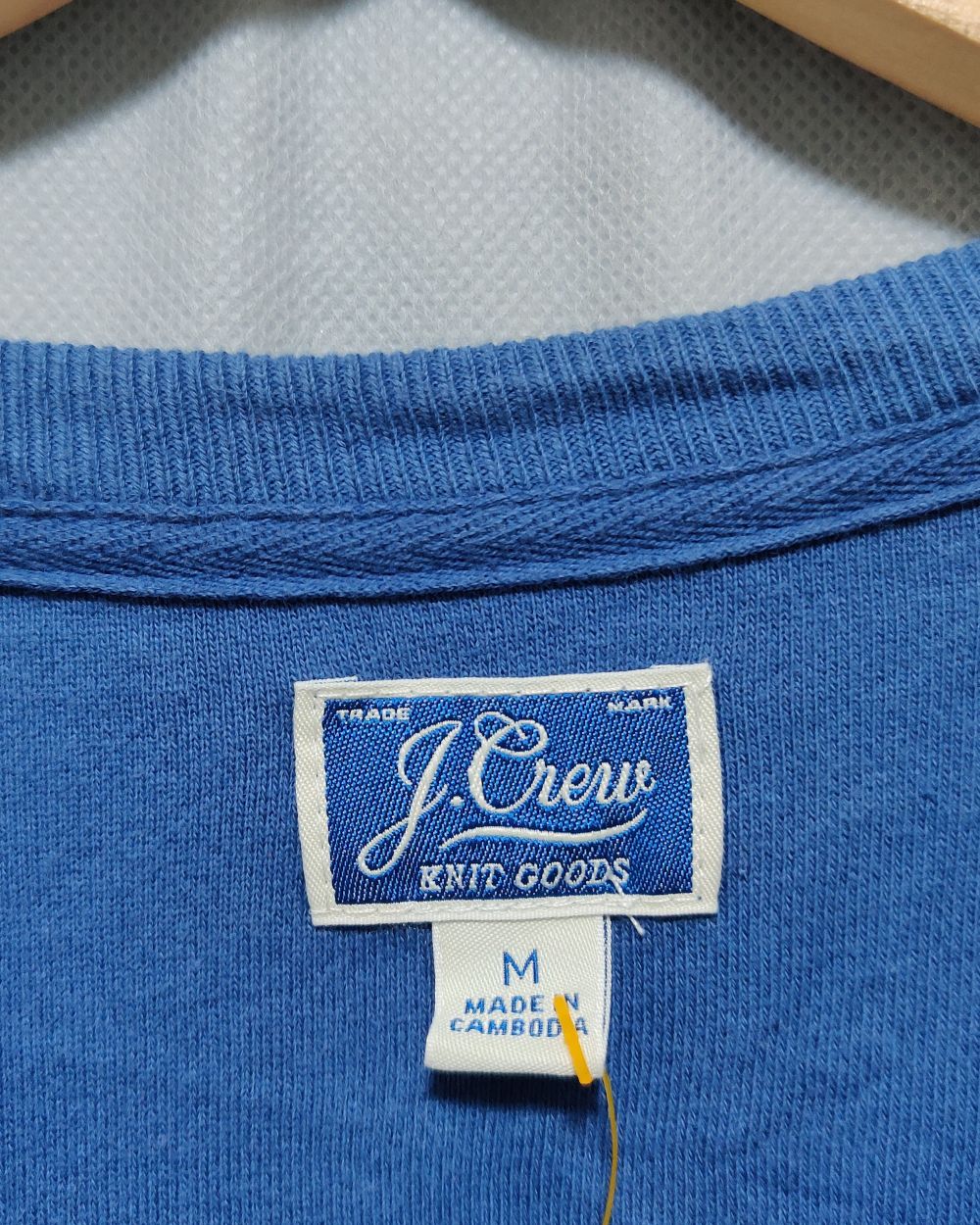 J. Crew Blue For Men Sport Sweatshirt M