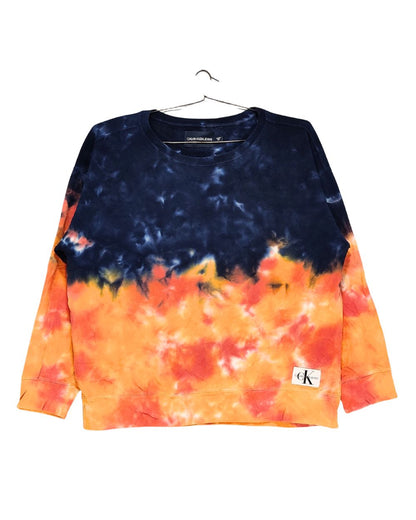 Calvin Klein Blue For Men Sport Sweatshirt XL