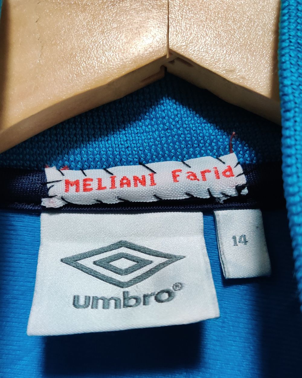 Umbro Blue For Men Sport Zipper S