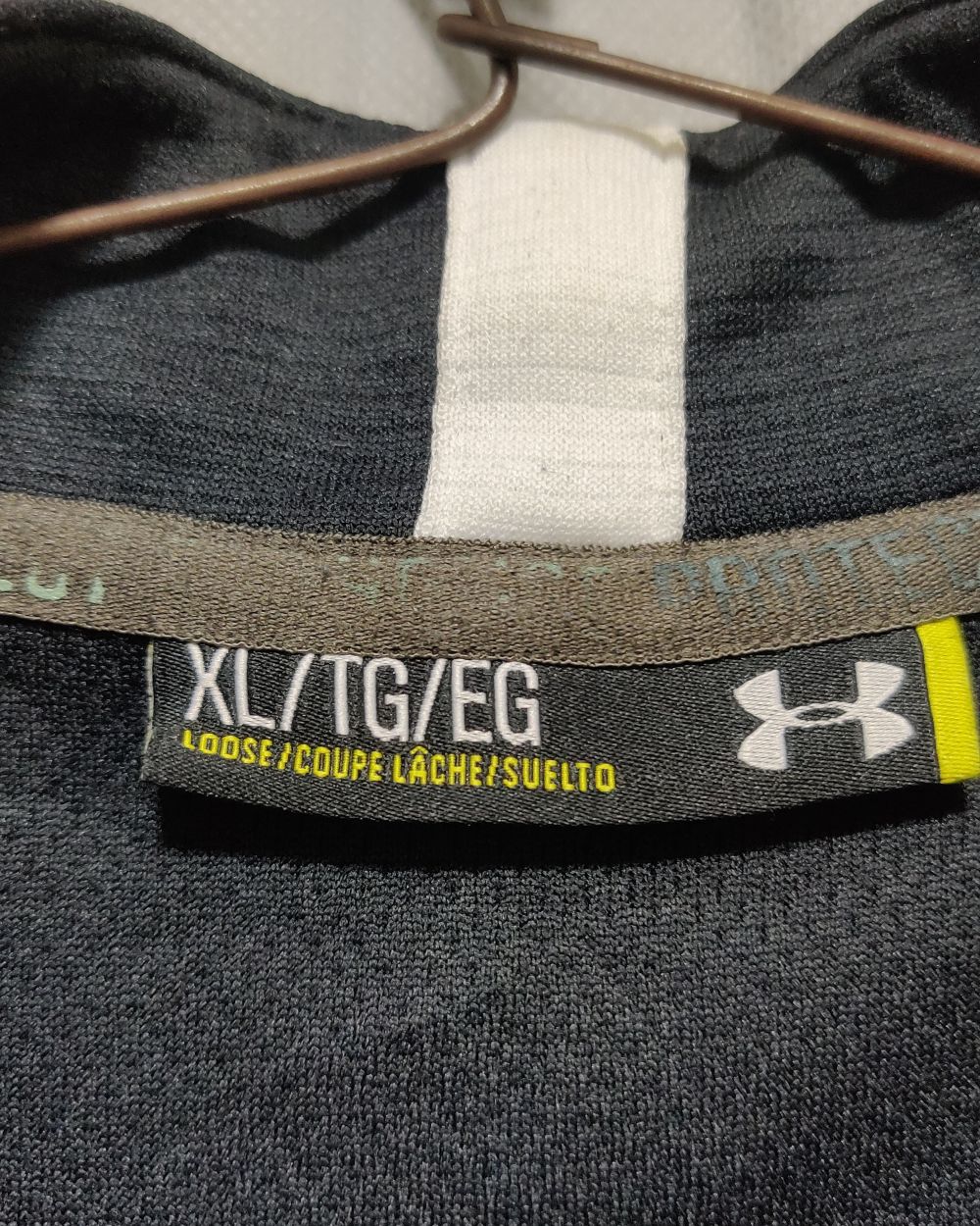 Under Armour Black For Men Sport Zipper XL