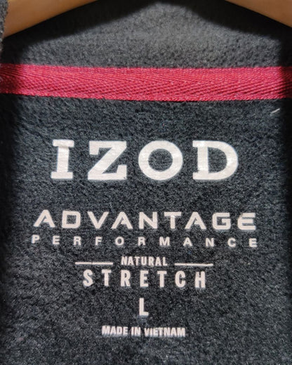 Izod Gray For Men Sport Zipper L