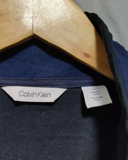 Calvin Klein Blue For Men Sport Zipper L