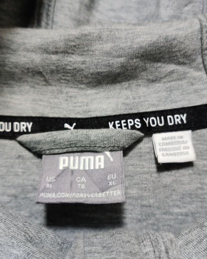 Puma Gray For Men Sport Zipper XL