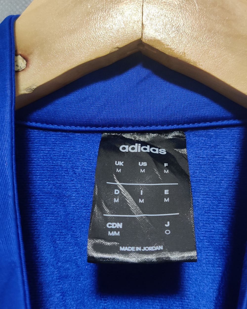Adidas Blue For Men Sport Zipper M