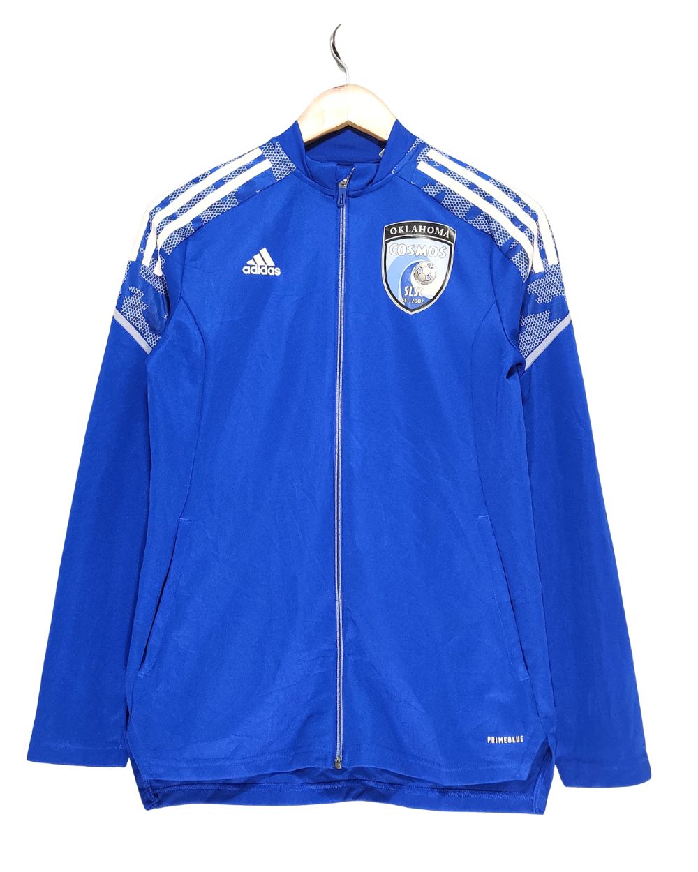 Adidas Blue For Men Sport Zipper M
