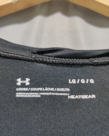 Under Armour Black Sport T Shirt For Women L