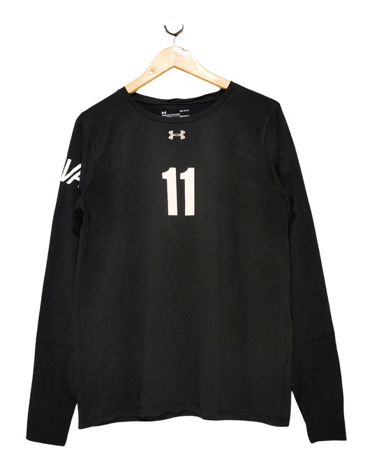 Under Armour Black Sport T Shirt For Women L