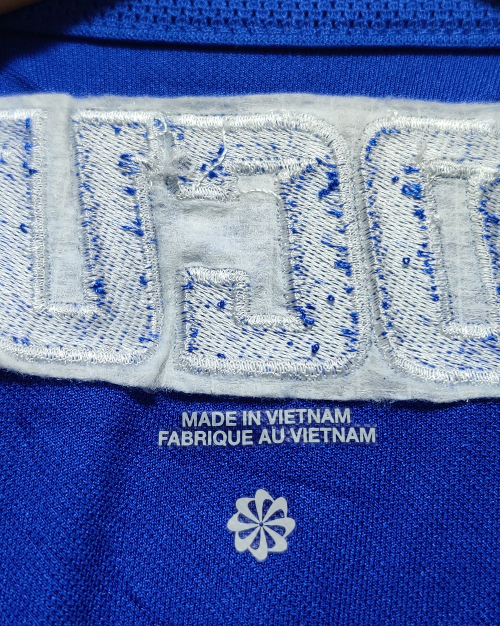 Nike Blue Sport Polo T Shirt For Women Medium