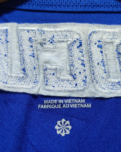 Nike Blue Sport Polo T Shirt For Women Medium