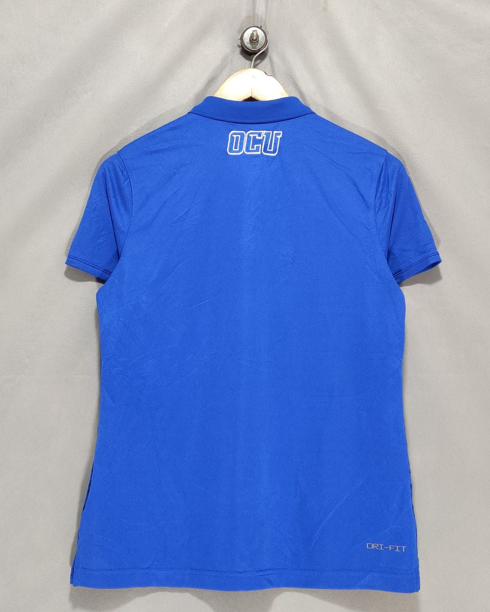Nike Blue Sport Polo T Shirt For Women Medium