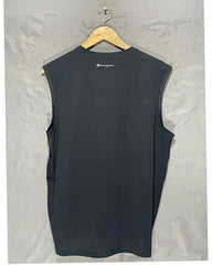 Champion Blue Sport Vest T Shirt  For Men Large