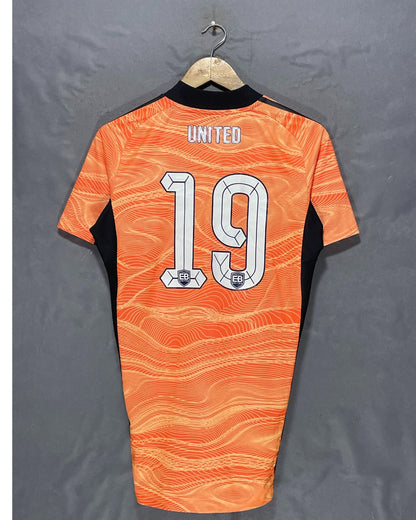 Adidas Orange Sport T Shirt  For Men X Small