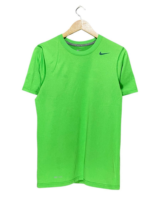 Nike Green Sport T Shirt  For Men Small
