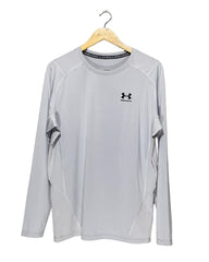 Under Armour Gray Sport T Shirt  For Men Large