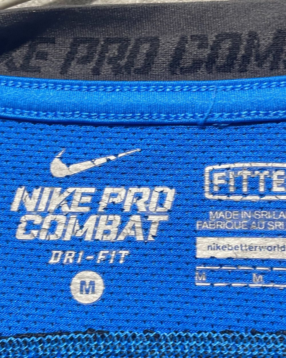 Nike Blue Sport T Shirt  For Men M