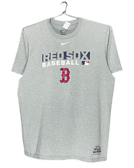 Nike Gray Sport T Shirt  For Men Large