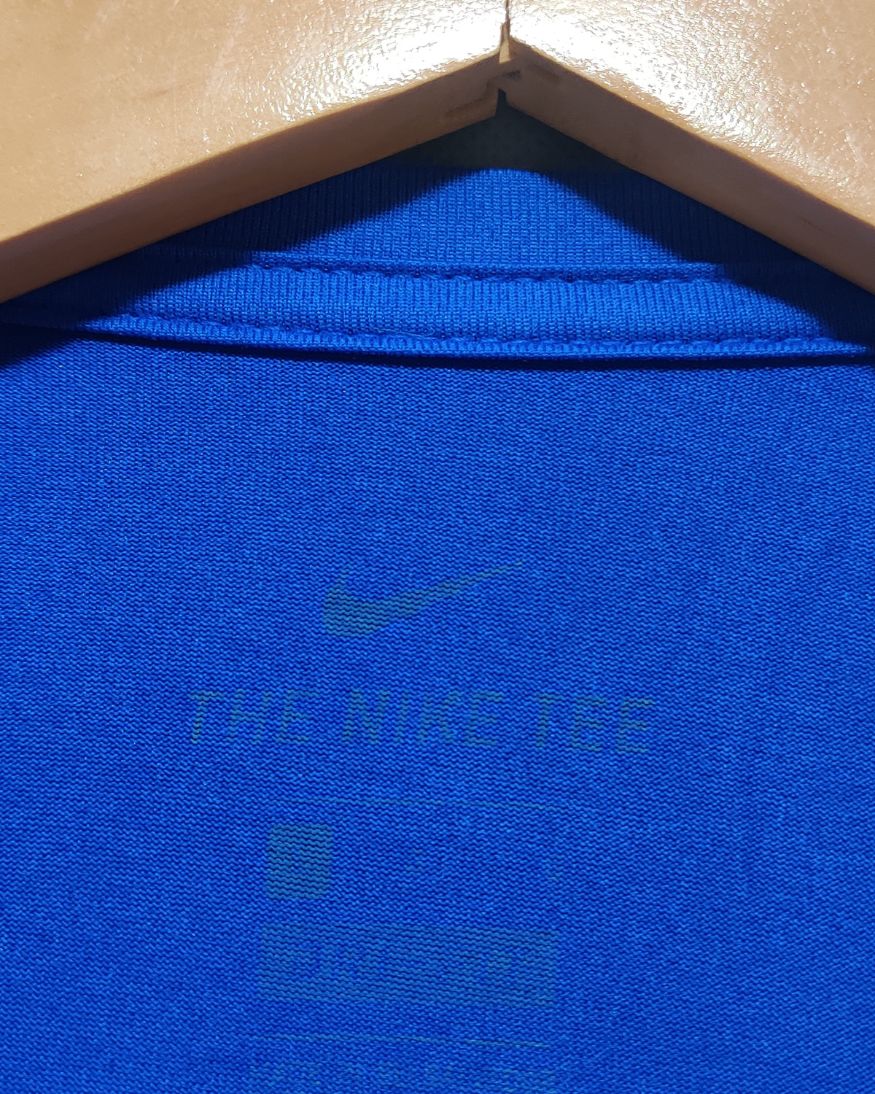 Nike Blue Sport T Shirt  For Men L