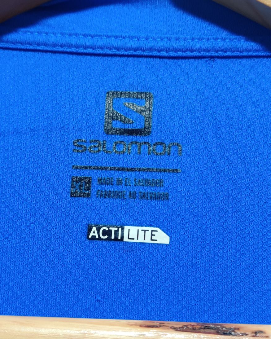 Salomon Blue Sport T Shirt  For Men XL
