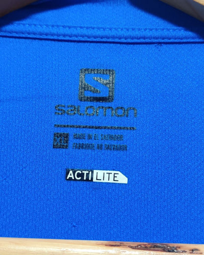 Salomon Blue Sport T Shirt  For Men XL