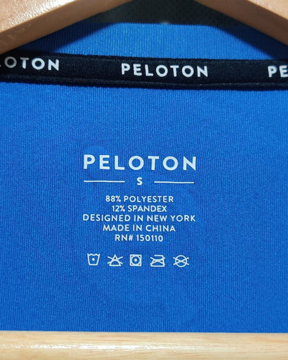 Peloton Blue Sport Vest T Shirt  For Men S