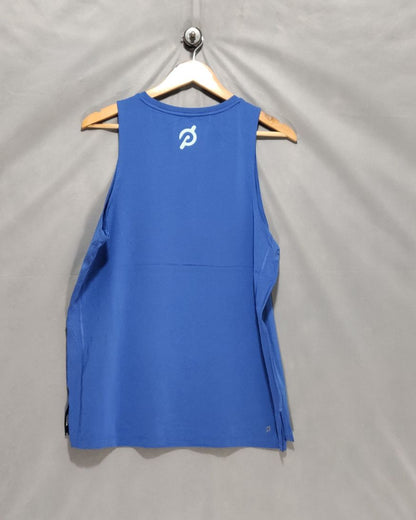 Peloton Blue Sport Vest T Shirt  For Men S