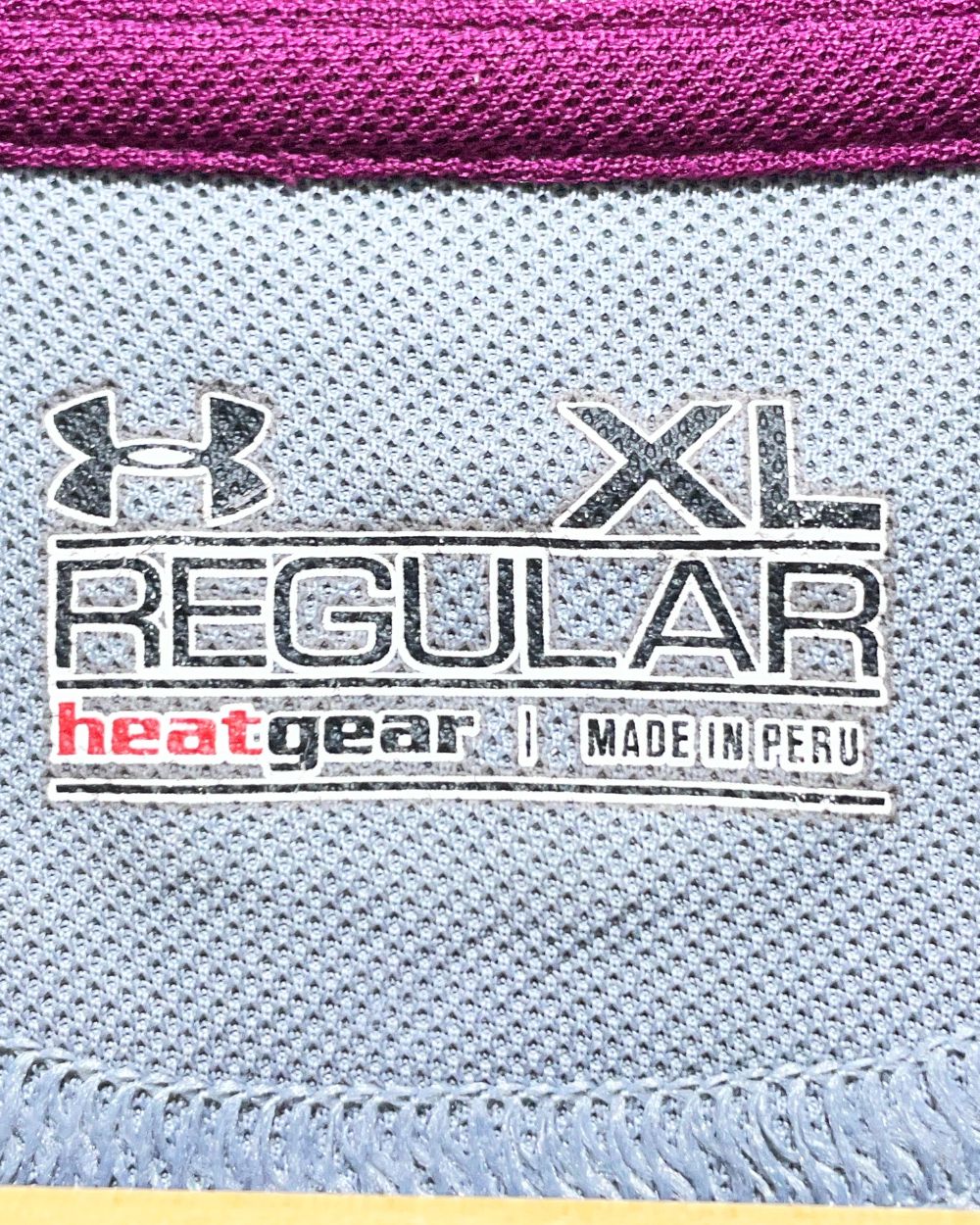 Under Armour Gray Sport Polo T Shirt  For Men XL