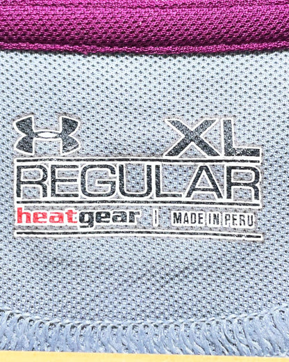 Under Armour Gray Sport Polo T Shirt  For Men XL