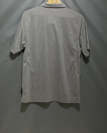Thrift Hub GraySport Polo T Shirt  For Men L