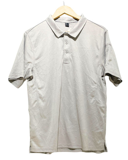 Thrift Hub GraySport Polo T Shirt  For Men L
